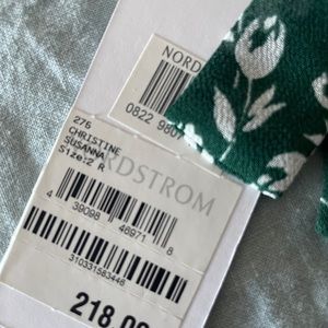 Reformation tag on Christine dress